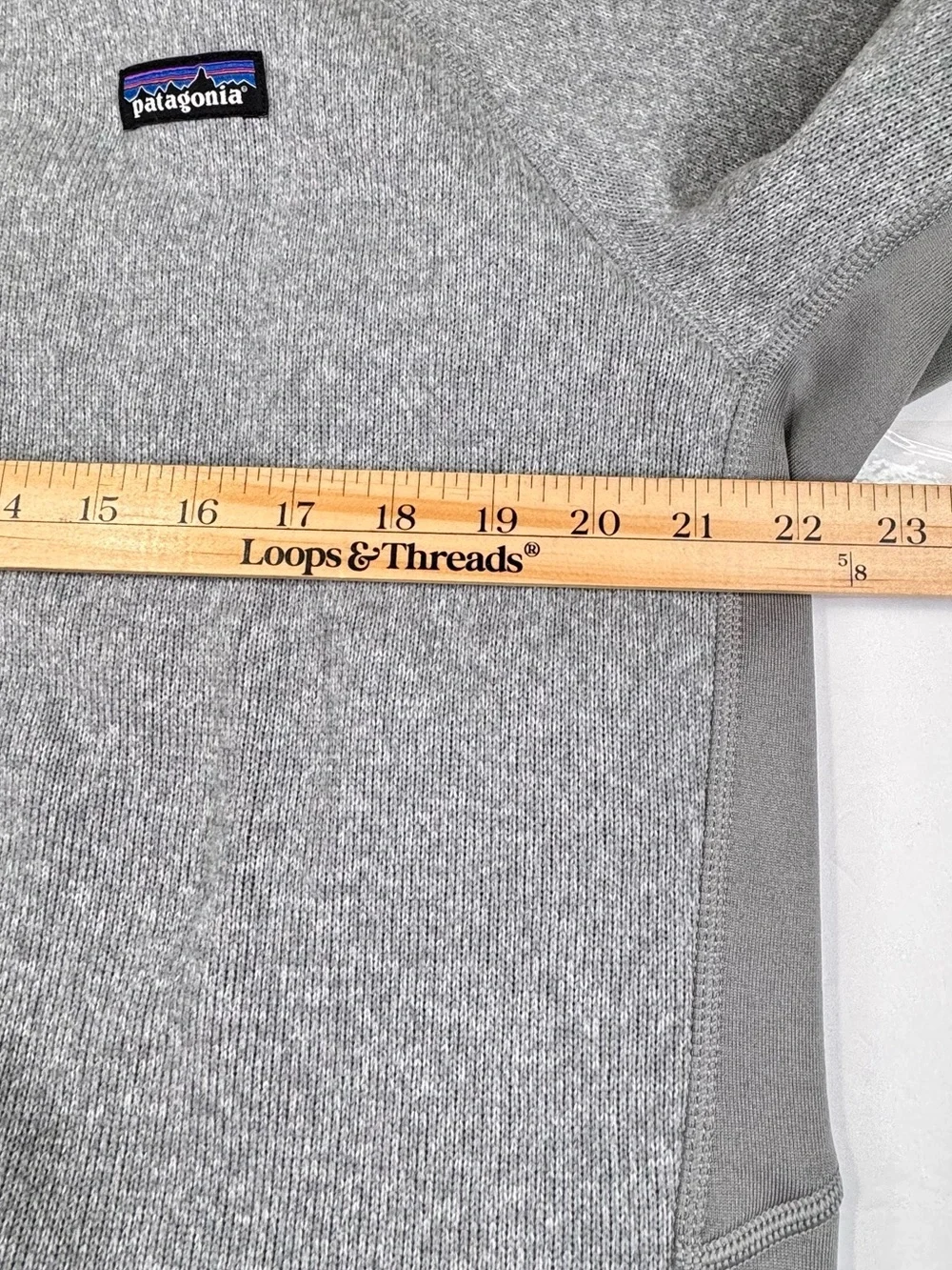 Patagonia Better Sweater Hoodie Men’s XL Gray Full Zip Fleece Jacket Logo Hiking